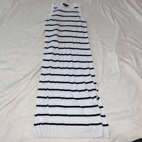Banana Republic Striped Knit Midi Dress | Sz S - Picture 3 of 4